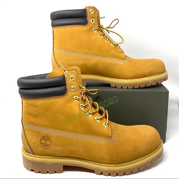 Timberland Prm 6in Waterproof Men Boot Wheat - Picture 2 of 12